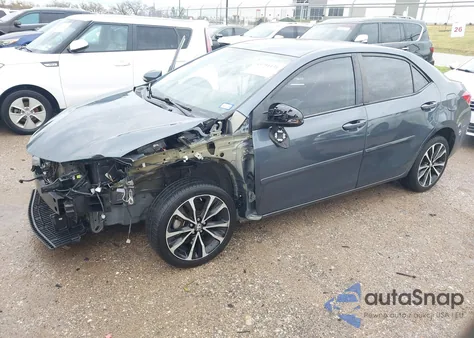 2018 Toyota Corolla Se from USA, damaged, VIN 2T1BURHE7JC079420
